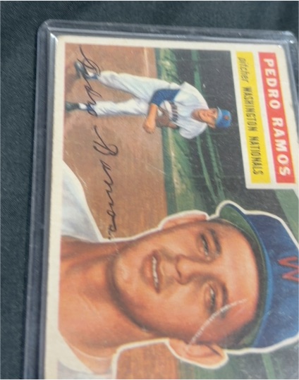 1956 Topps #49 Pedro Ramos — front