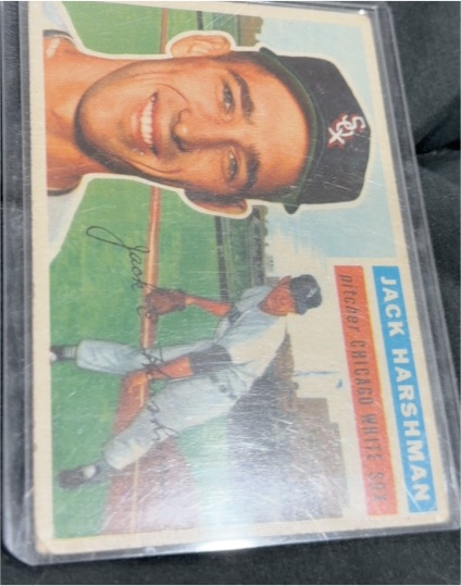 1956 Topps #29 Jack Harshman — front