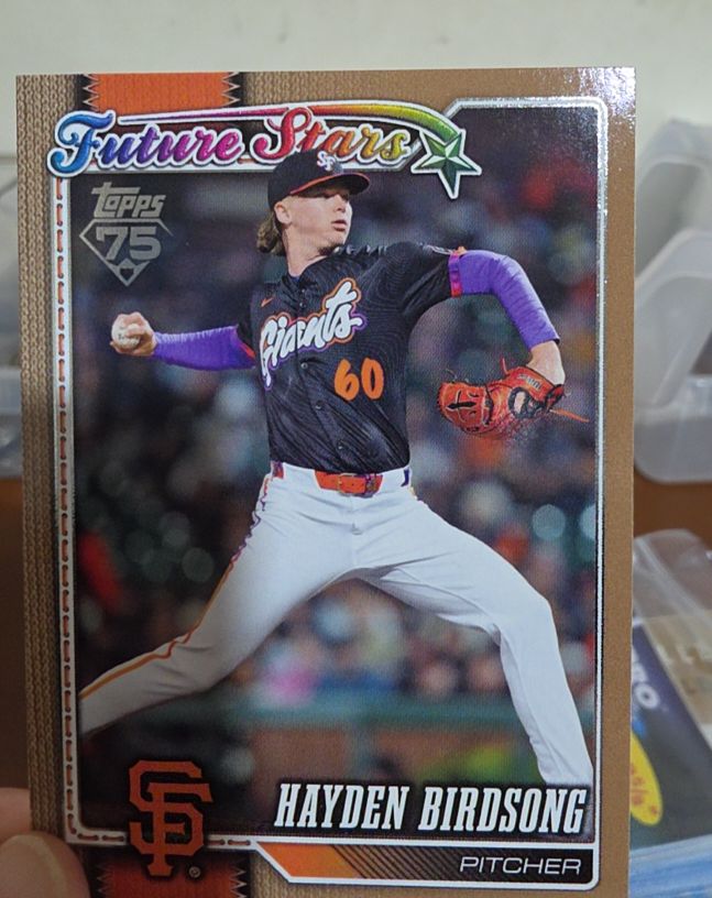2026 Topps Series 1 #296 Hayden Birdsong Future Stars — front