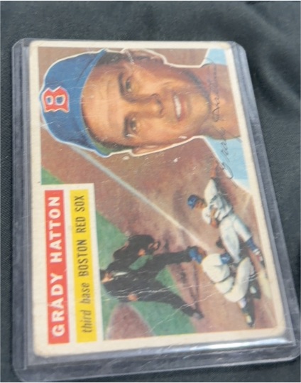 1956 Topps #26 Grady Hatton Boston Red Sox — front