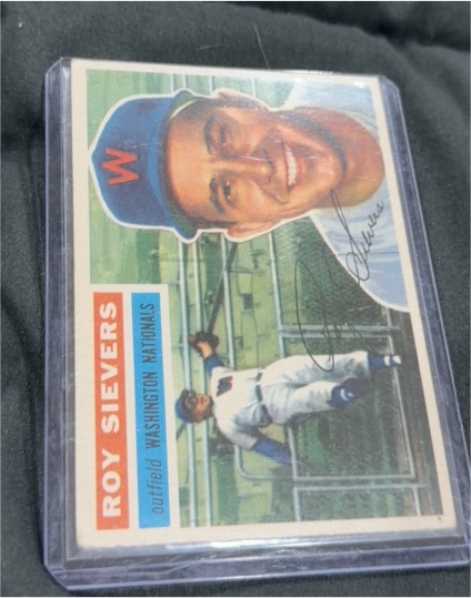 1956 Topps #75 Roy Sievers — front
