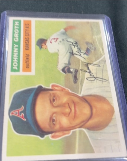 1956 Topps #279 Johnny Groth — front