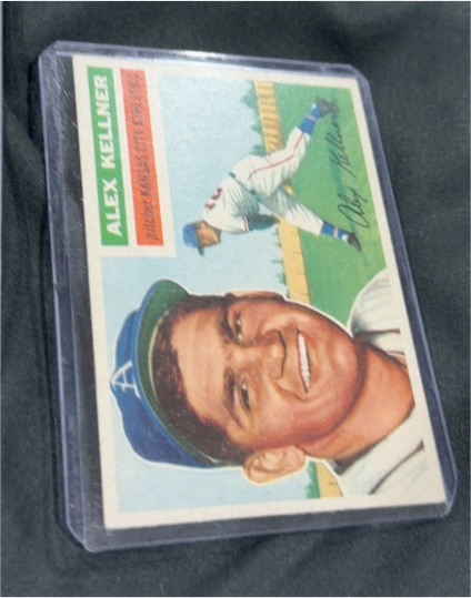 1956 Topps #176 Alex Kellner — front