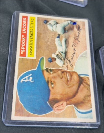 1956 Topps #151 Spook Jacobs — front