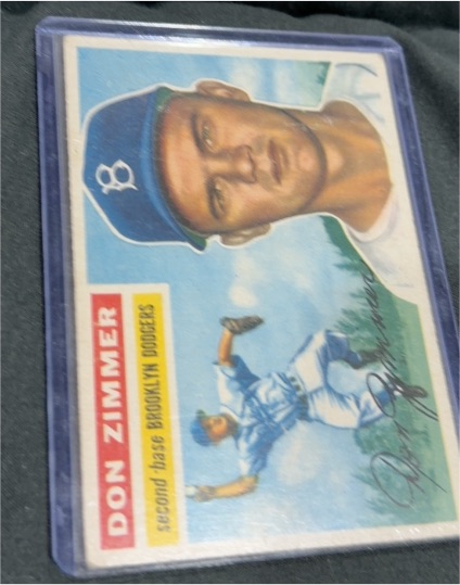 1956 Topps #99 Don Zimmer — front