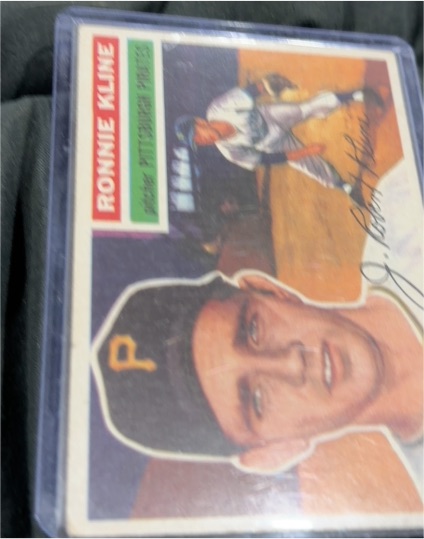 1956 Topps #94 Ronnie Kline — front
