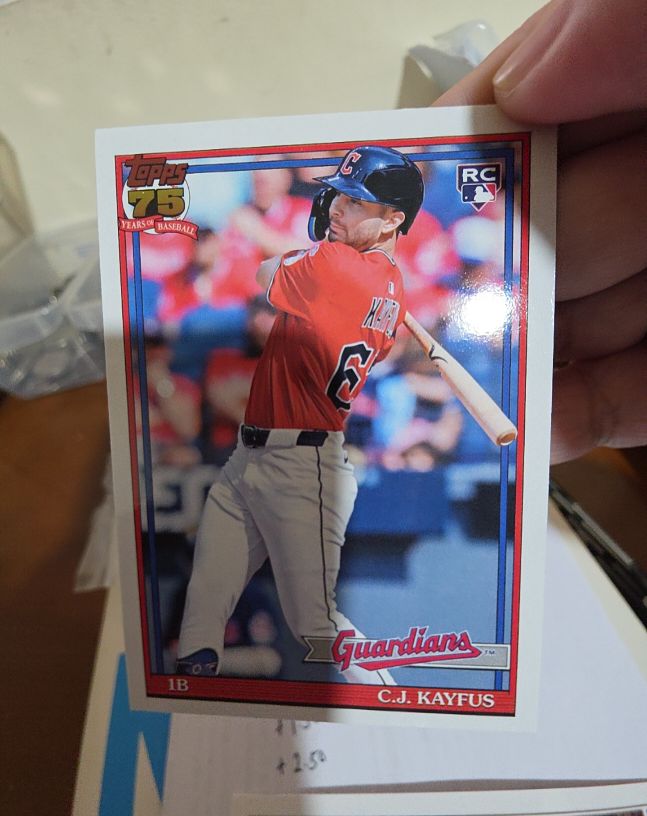 2024 Topps 75 Years #191 C.J. Kayfus — front