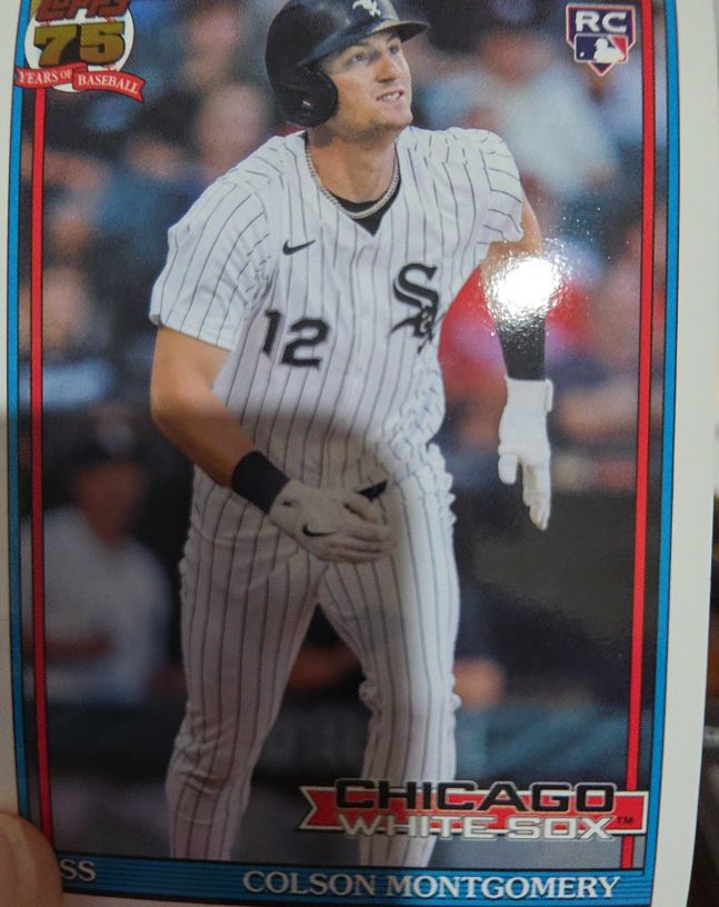 2026 Topps #T91-4 Colson Montgomery — front