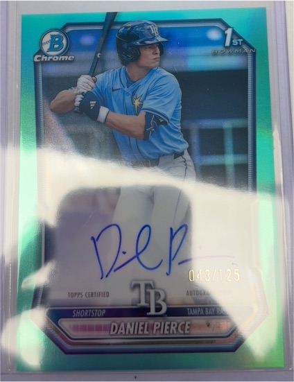 2026 Bowman Chrome #CPA-DP Daniel Pierce — front