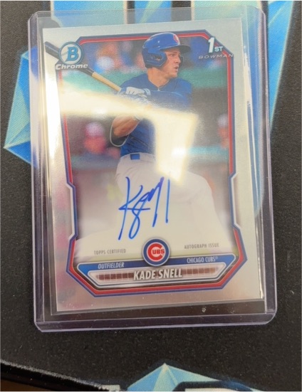 2026 Bowman Chrome #CPA-KSN Kade Snell — front