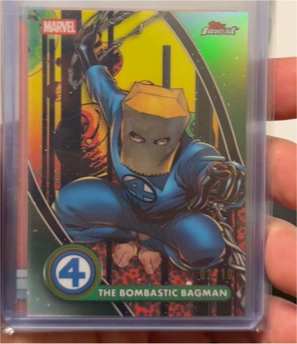 2026 Topps Finest Fantastic Four #88 The Bombastic Bagman — front