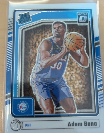 2024-25 Donruss Optic #281 Adem Bona — front