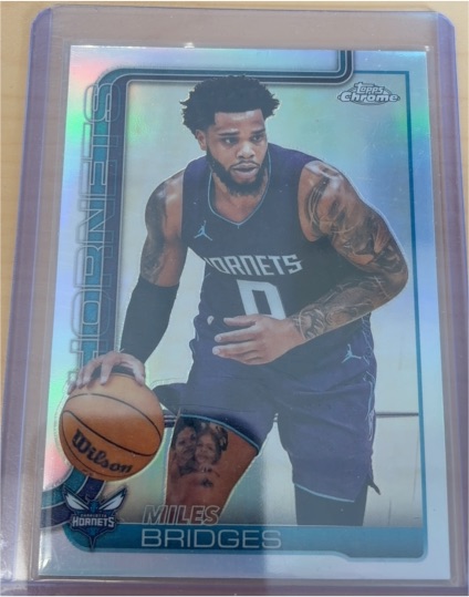 2025-26 Topps Chrome #30 Miles Bridges — front