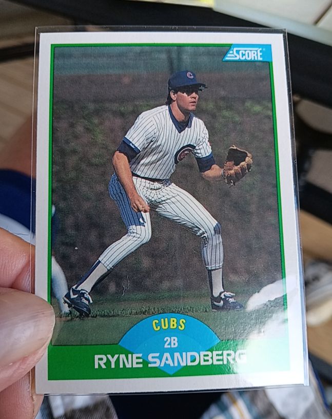 1989 Score #35 Ryne Sandberg — front