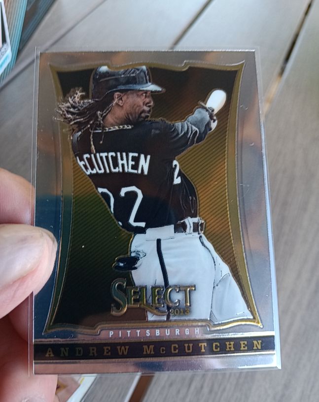 2013 Panini Select #9 Andrew McCutchen — front