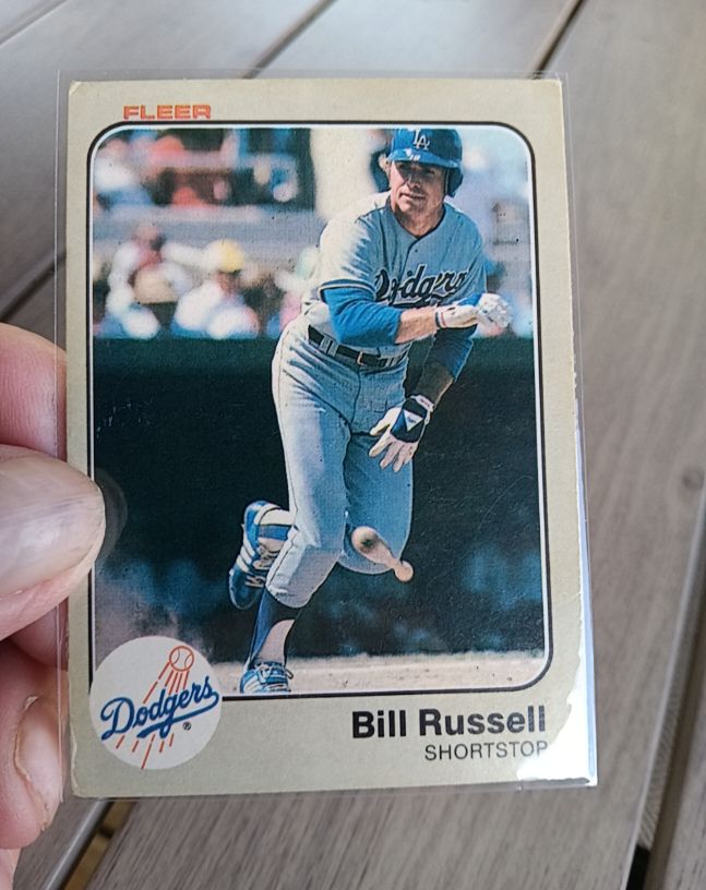 1983 Fleer #219 Bill Russell — front
