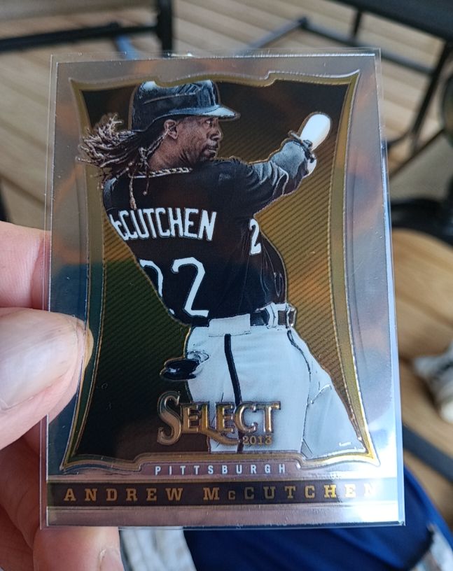 2013 Panini Select #9 Andrew McCutchen — front