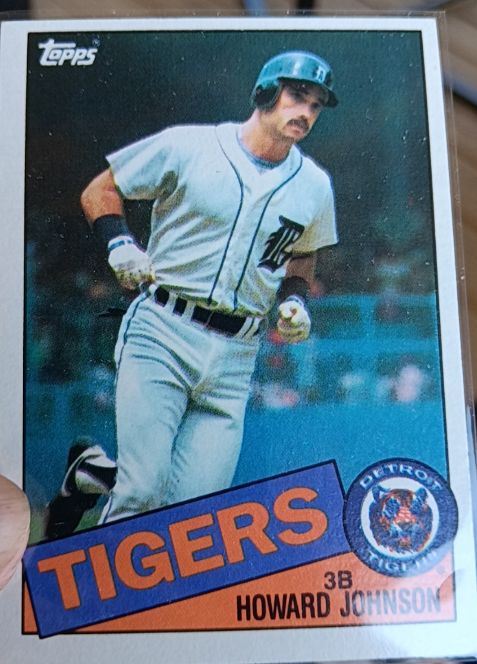 1985 Topps #192 Howard Johnson — front