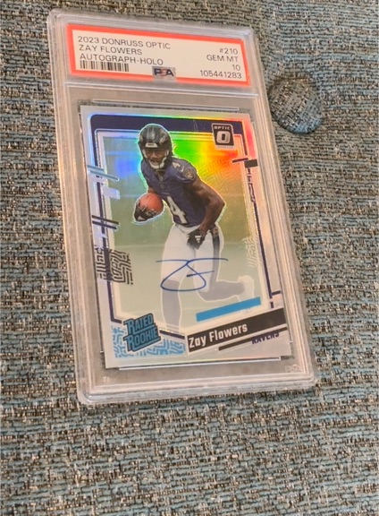 2023 Panini Donruss Optic #210 Zay Flowers — front