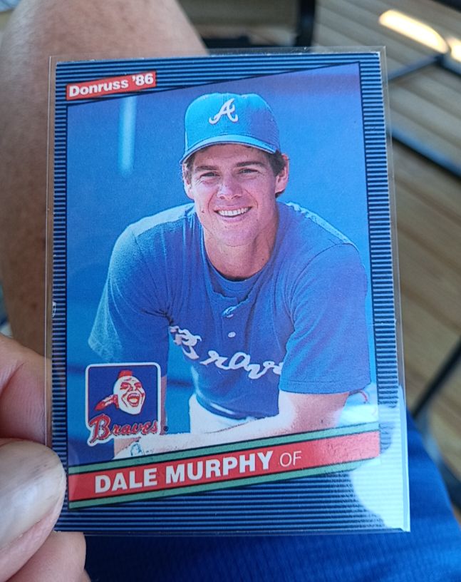 1986 Donruss #66 Dale Murphy — front