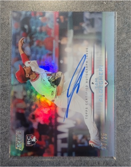 2025 Topps Stadium Club #SCBA-SA Sam Aldegheri — front