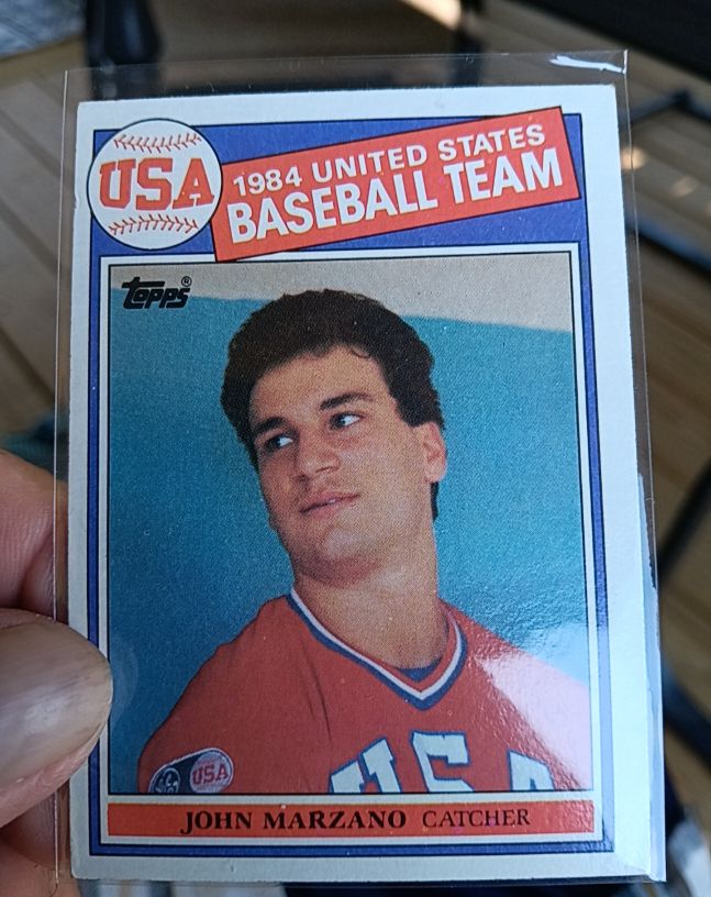 1985 Topps #399 John Marzano — front