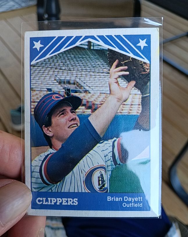 1983 TCMA Columbus Clippers #26 Brian Dayett — front