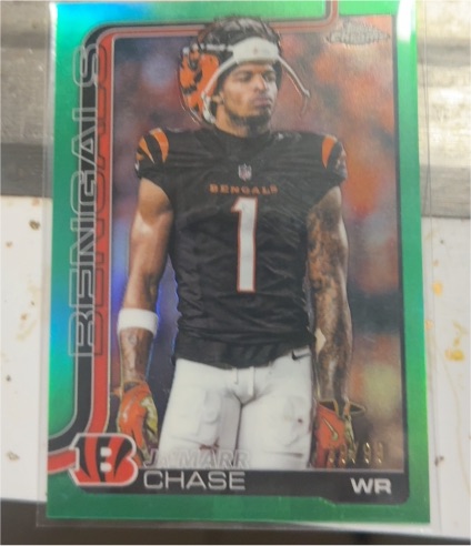 2025 Topps Chrome #58 Ja'Marr Chase — front