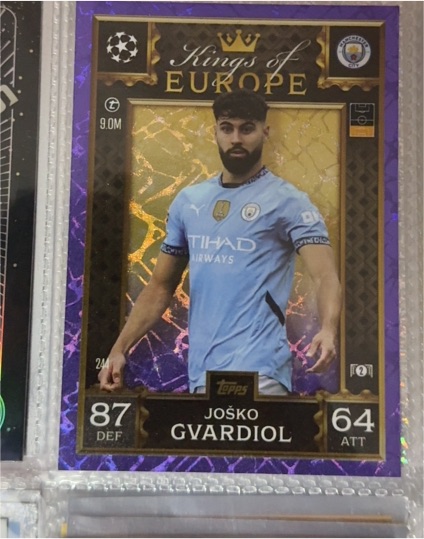 2024-25 Topps Match Attax #244 Joško Gvardiol — front