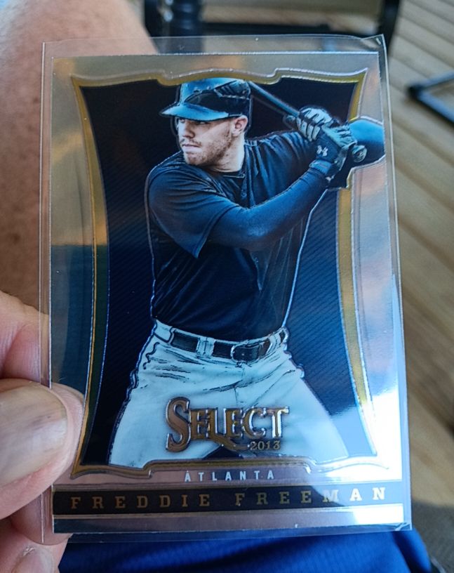 2013 Panini Select #21 Freddie Freeman — front