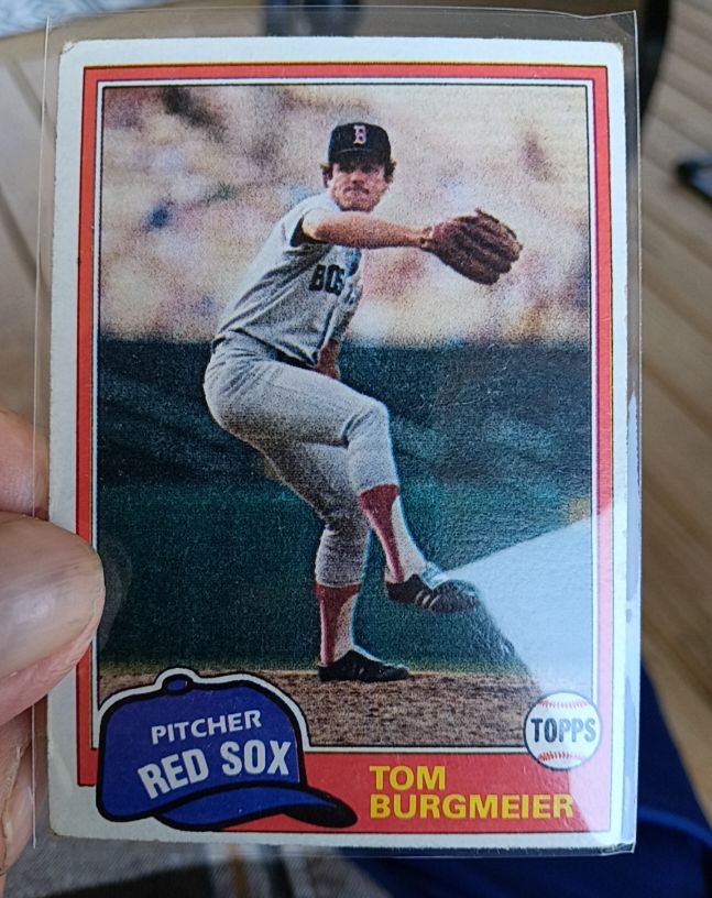 1981 Topps #320 Tom Burgmeier — front