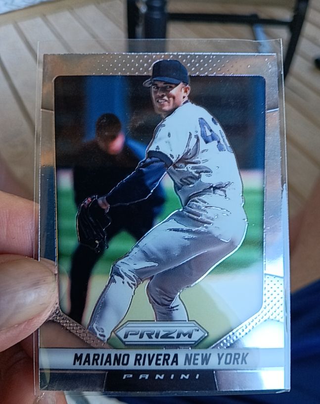 2014 Panini Prizm #161 Mariano Rivera New York Yankees — front