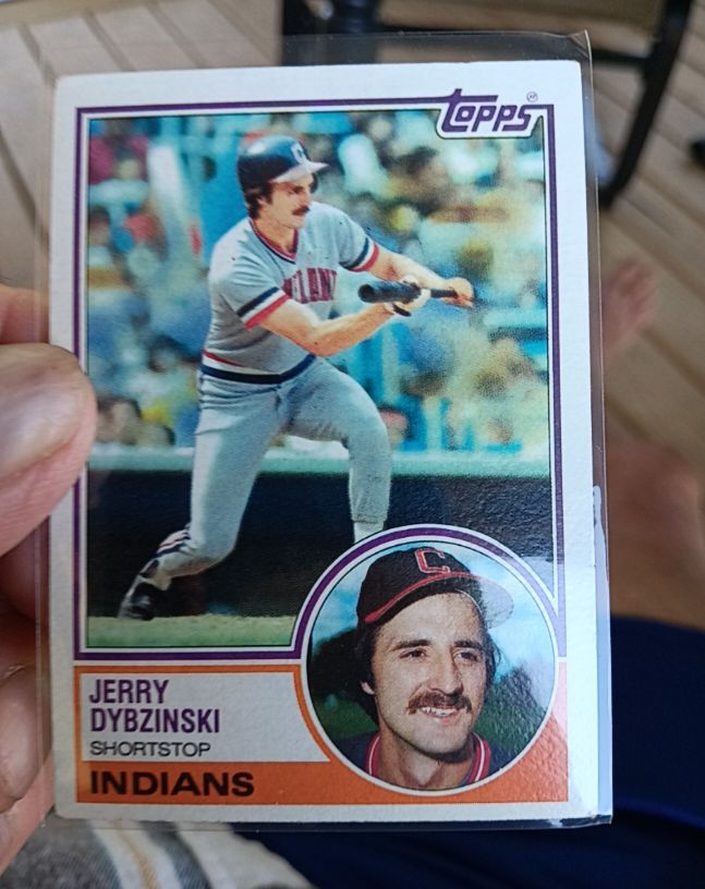 1983 Topps #289 Jerry Dybzinski — front