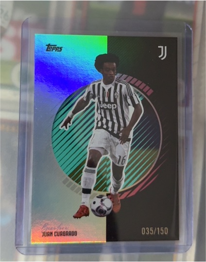 2021 Topps Juventus #035 Juan Cuadrado — front
