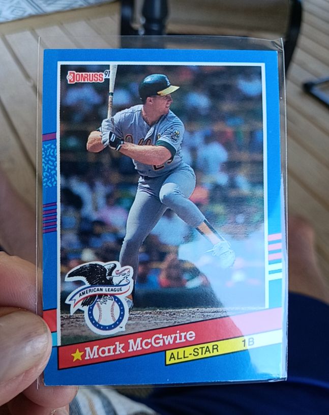 1991 Donruss #56 Mark McGwire — front