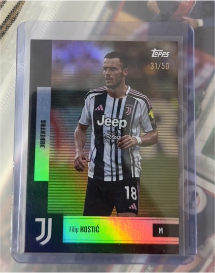 2025-26 Topps #31/50 Filip Kostic — front