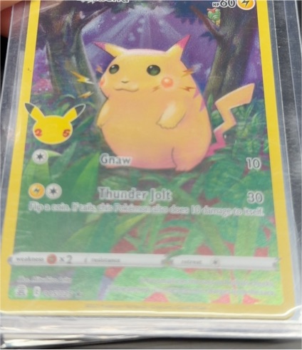 2021 Pokémon Celebrations #005/025 Pikachu — front