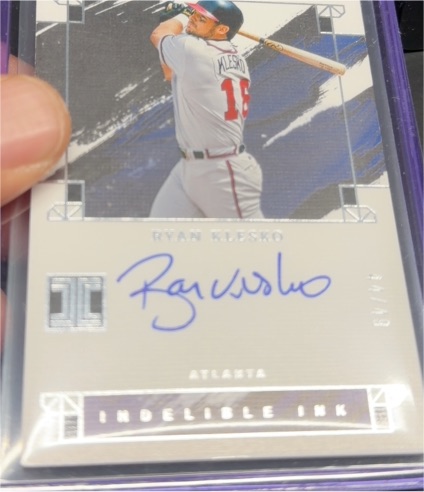 2024 Panini Impeccable Indelible Ink #/25 Ryan Klesko — front