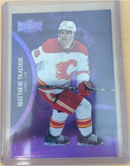 2021-22 Skybox Metal Universe #19 Matthew Tkachuk — front