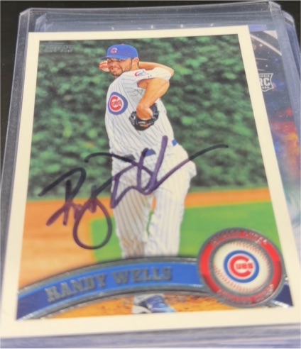 2011 Topps #481 Randy Wells — front