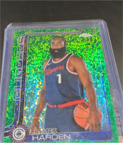 2024-25 Topps Chrome #198 James Harden — front