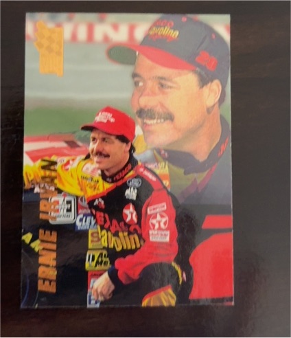 1994 Press Pass VIP #16 Ernie Irvan — front