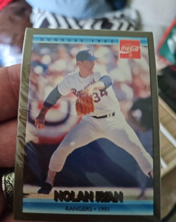 1992 Donruss Coca-Cola #25 Nolan Ryan — front