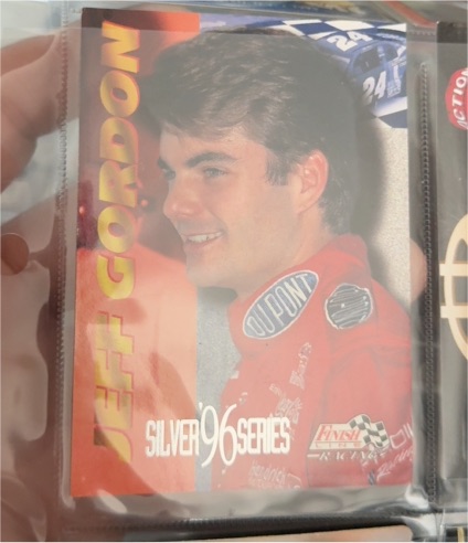 1996 Finish Line Racing Silver Series #87 Jeff Gordon — front