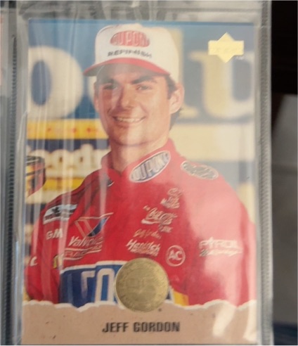 1996 Upper Deck #72 Jeff Gordon — front