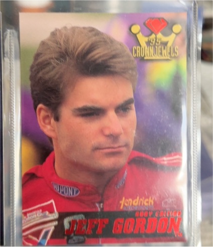 1995 Wheels Crown Jewels #02 Jeff Gordon — front