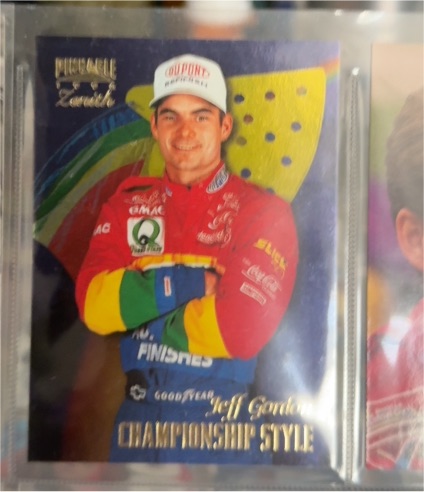 1996 Pinnacle Zenith #74 Jeff Gordon Championship Style — front