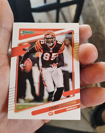 2021 Donruss #216 Chad Johnson Cincinnati Bengals — front
