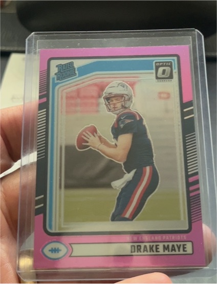 2024 Panini Donruss Optic #379 Drake Maye — front