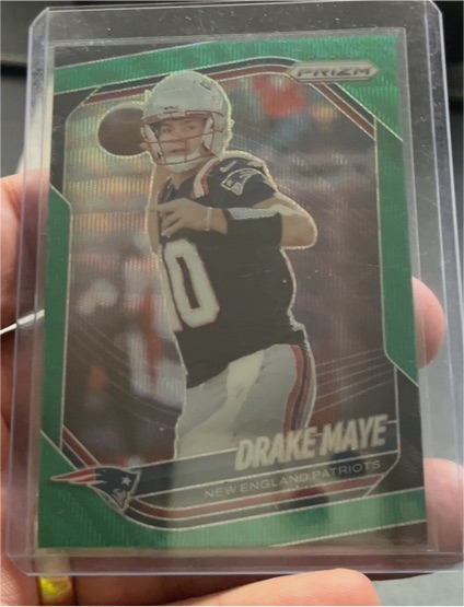 2025 Panini Prizm #165 Drake Maye — front